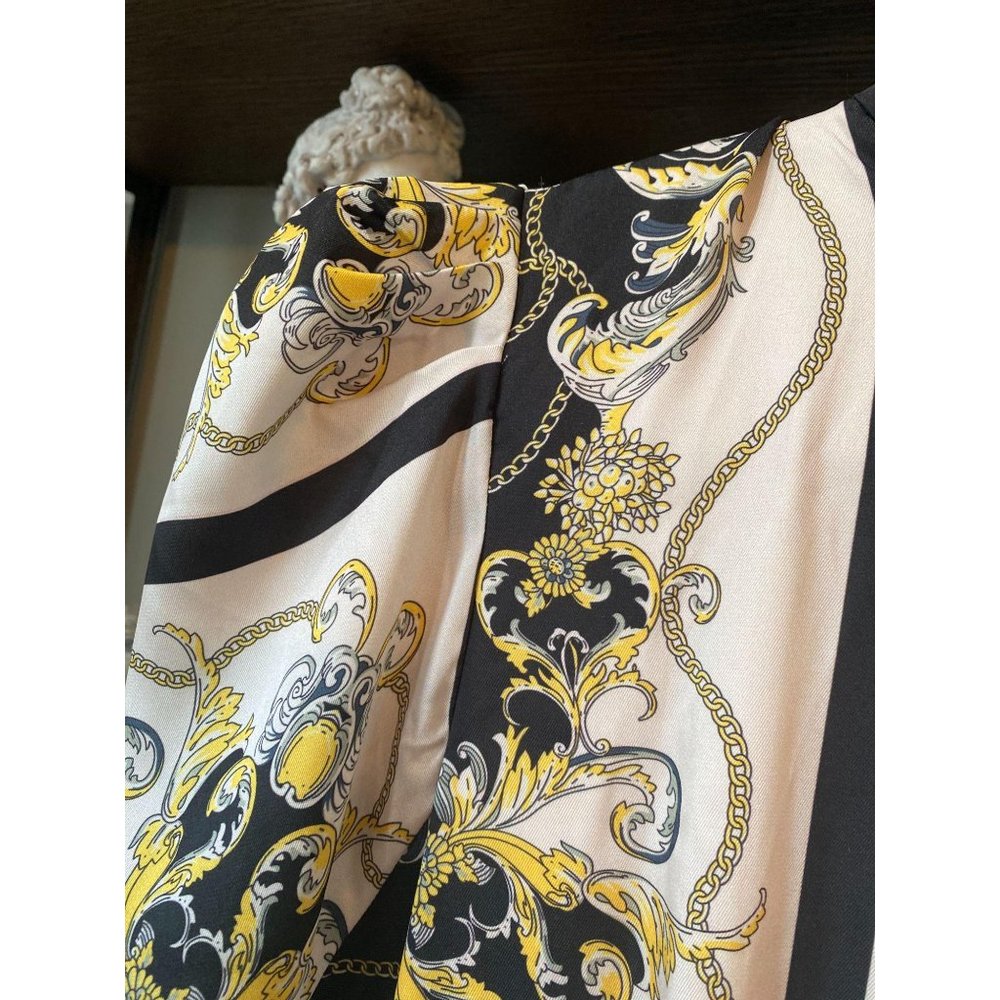 Bardot Scarf Print Shirt Mini Dress  US 6/S - Picture 10 of 14